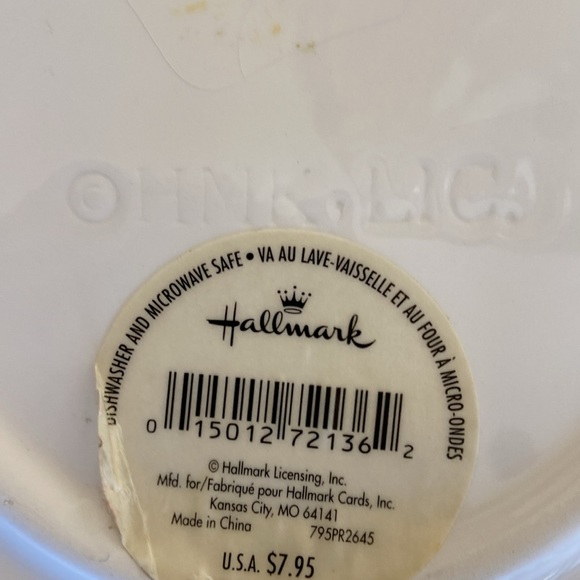 Vintage Hallmark Santa plate 10 1/2” - Picture 5 of 5